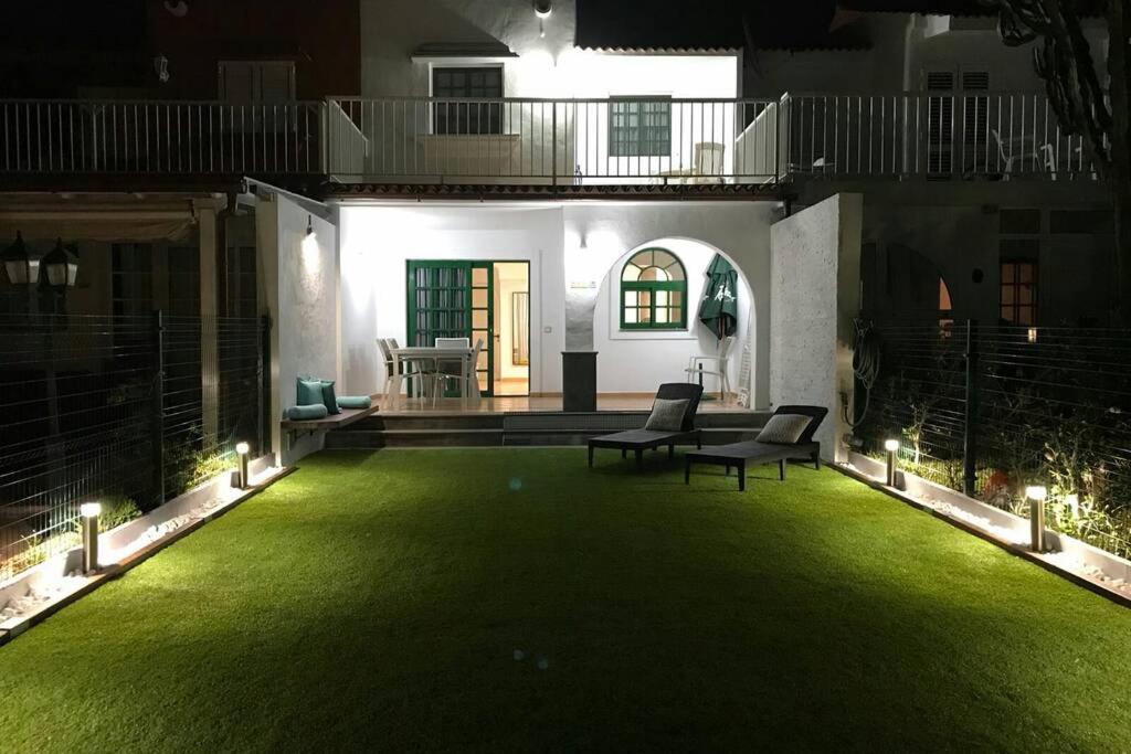 Duplex Con Jardin Y Buenas Vistas Leilighet Maspalomas  Eksteriør bilde