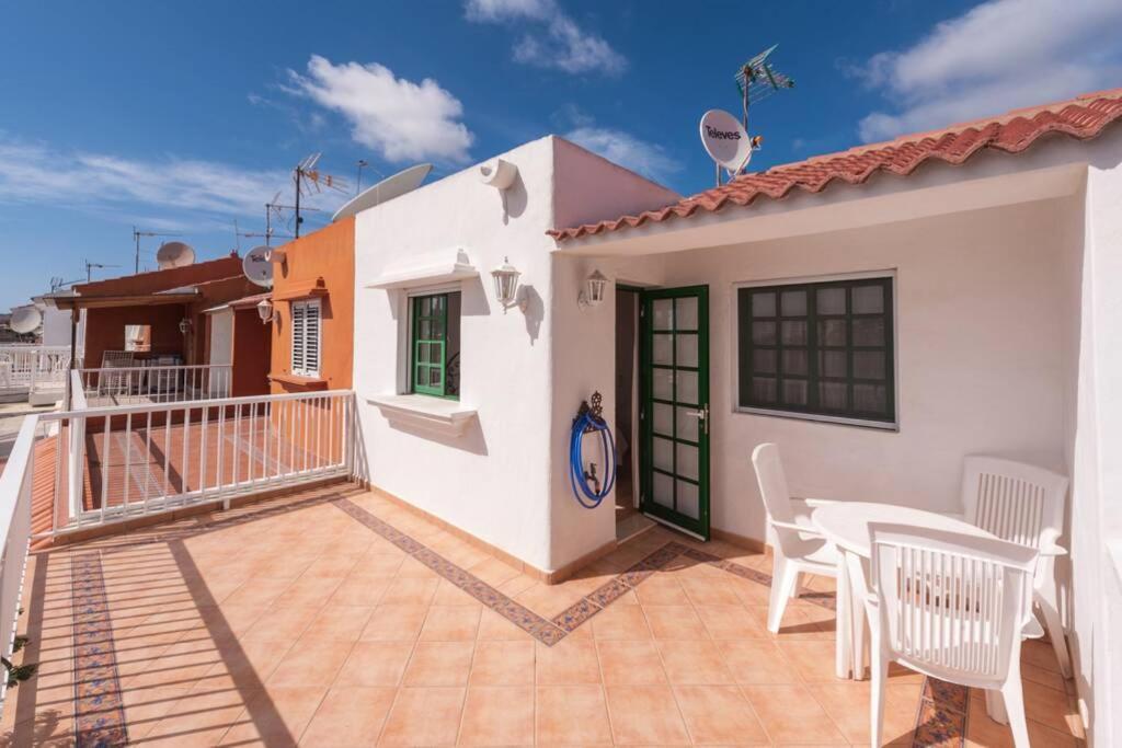 Duplex Con Jardin Y Buenas Vistas Leilighet Maspalomas  Eksteriør bilde